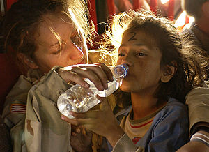 U.S. Army Sergeant Kornelia Rachwal gives a yo...